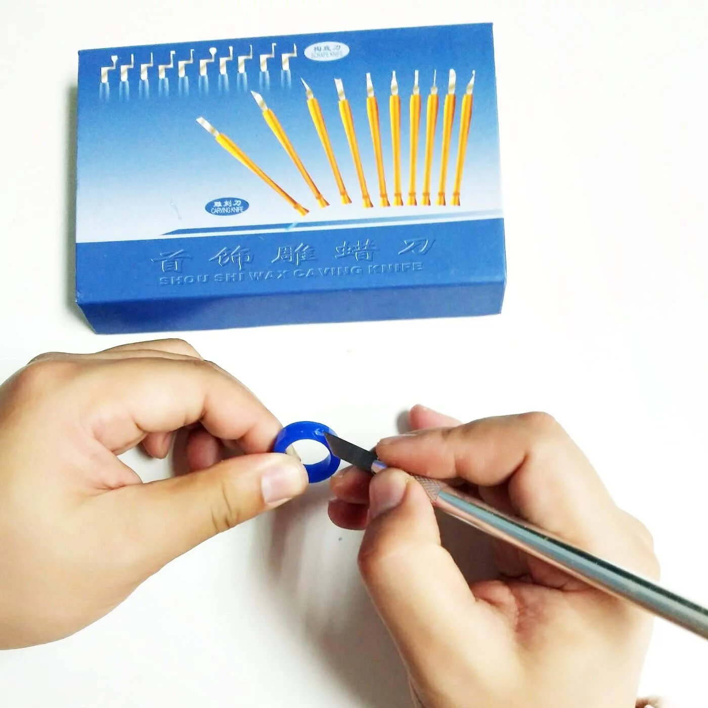 NIUPIKA Wax Carving Knives Pottery Clay Sculpting Blades Carvers Tool Set Steel Modeling Hand Craft Tool