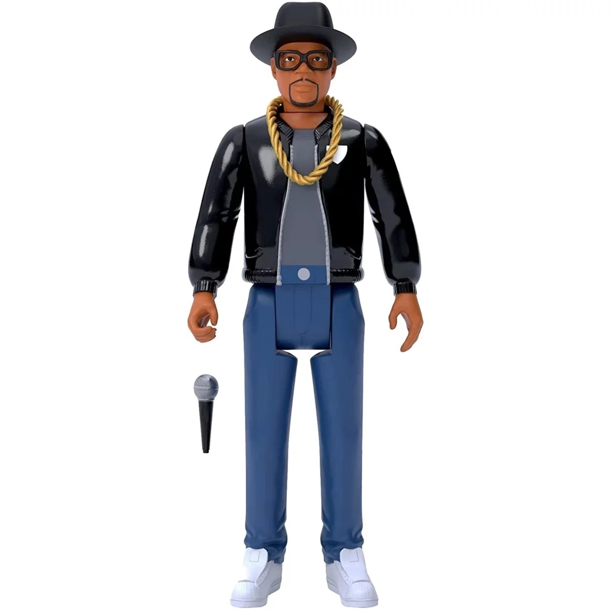 Run DMC Darryl DMC McDaniels Hip Hop Rap King Legend Figure Super7