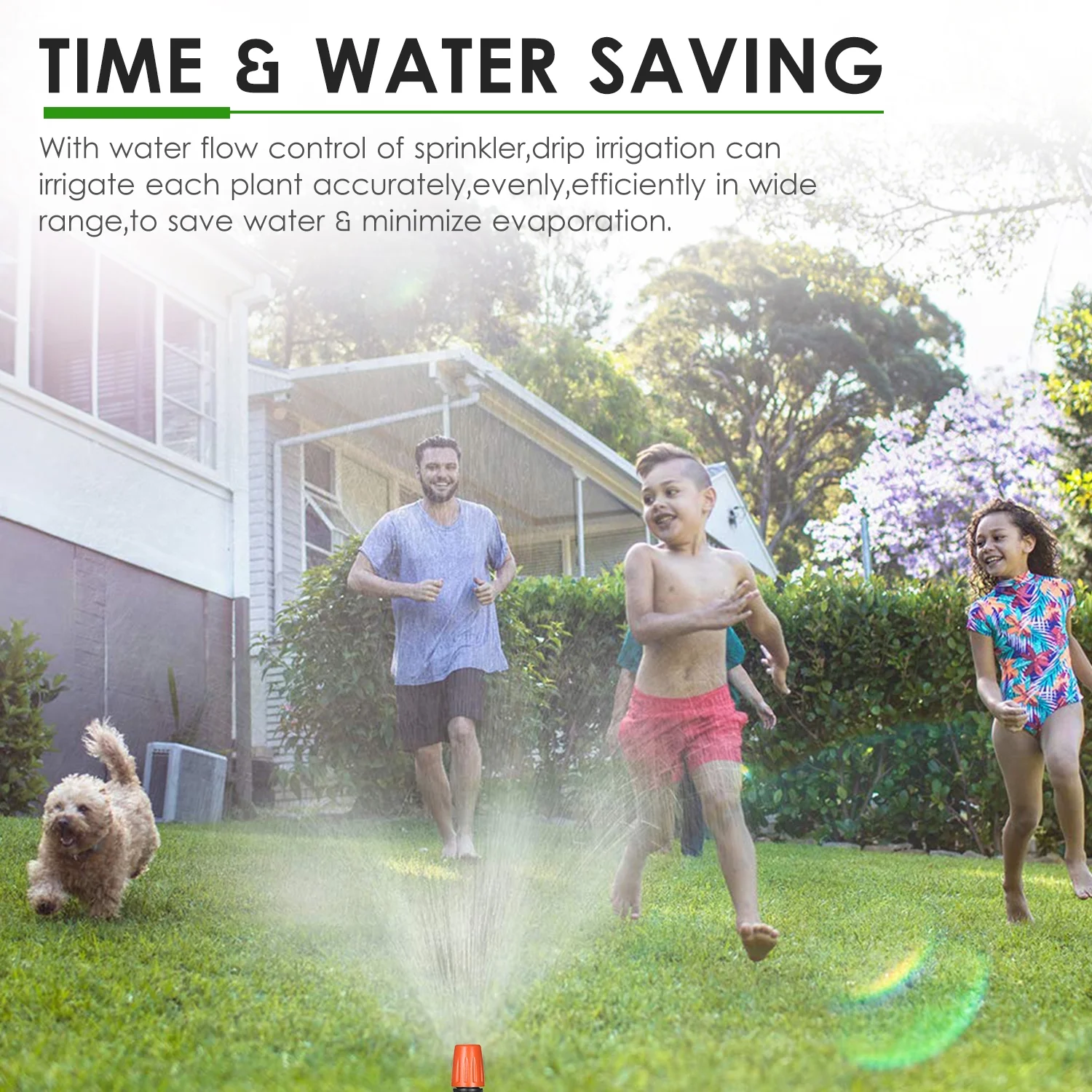 Irrigation Kit,Diy With Nozzles Misters Drippers 30 Drippers 30 Meters 30 Meters Lawn Drip Kit With Nozzles Misters Nozzles Misters Drippers Meters Lawn Patio Plant Leeofty Qisuo Eryue Rookin