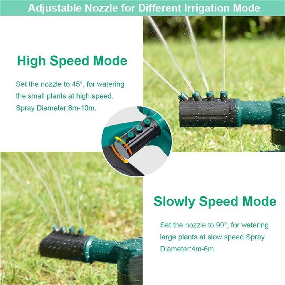 360°Rotating Lawn Sprinkler Automatic Garden Water Sprinkler Lawn Irrigation