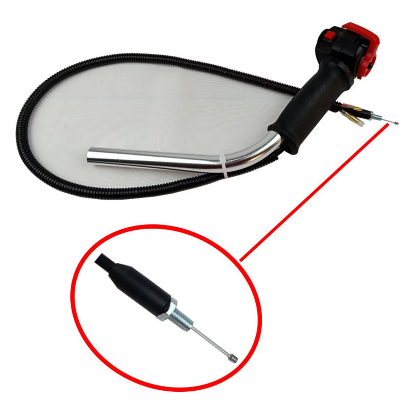 Grass Cutter Handle Switch with Cable Durable Replacements for Brush Cutter 1 Piece