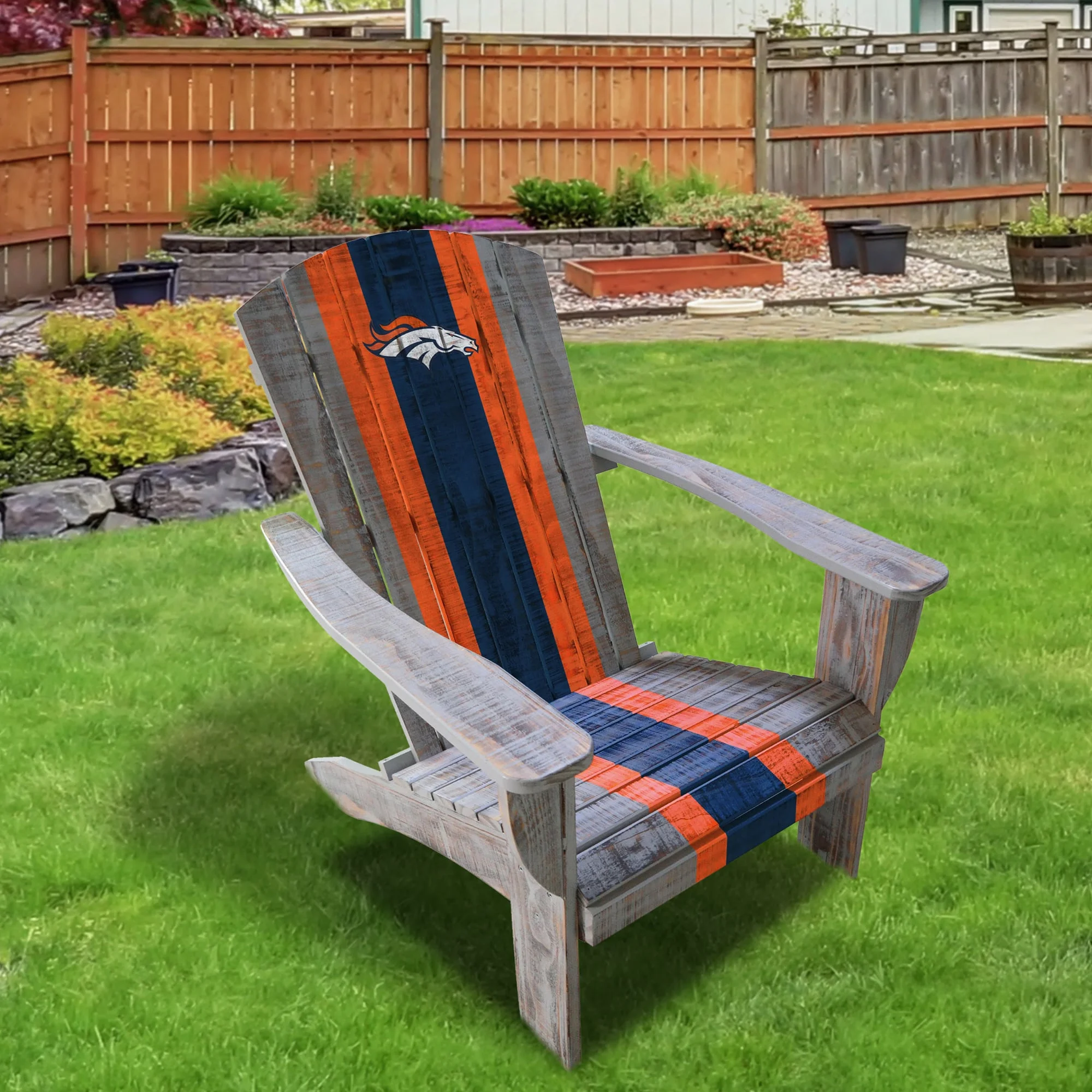 Imperial Denver Broncos Wooden Adirondack Chair
