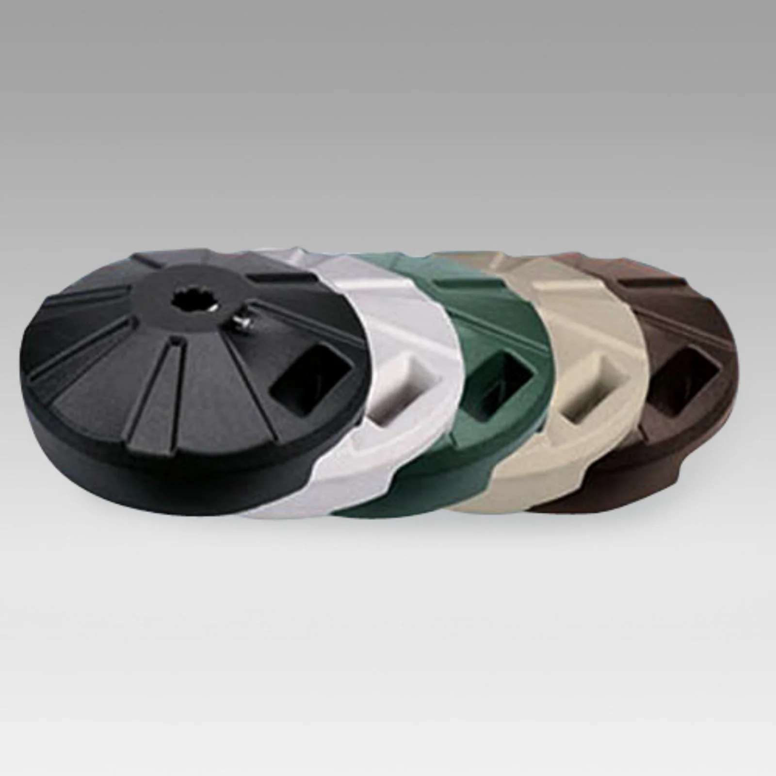 Patio Living 00230 Umbrella Base Unfilled - Black