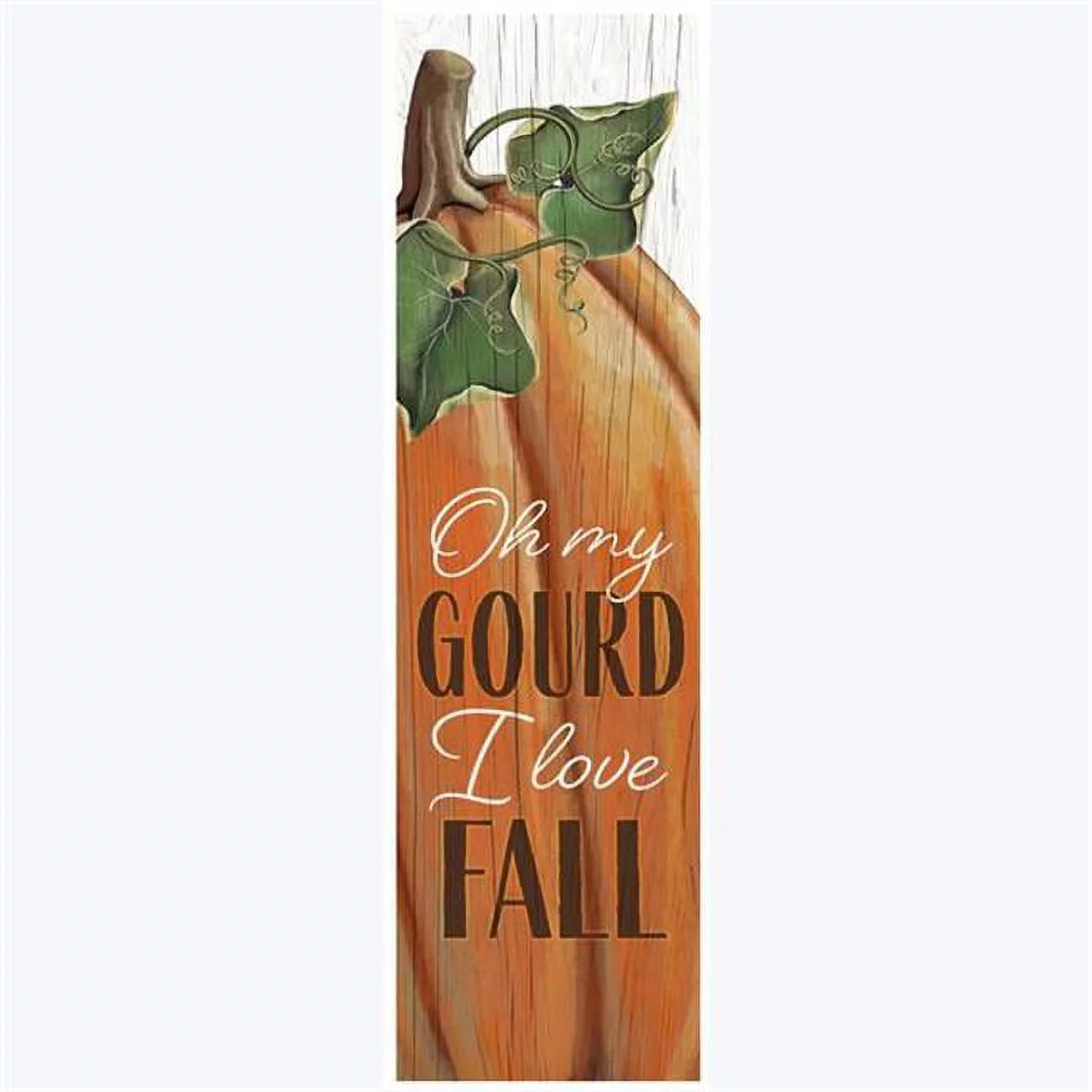Youngs 30049 Wood Oh My Gourd Wall Plaque