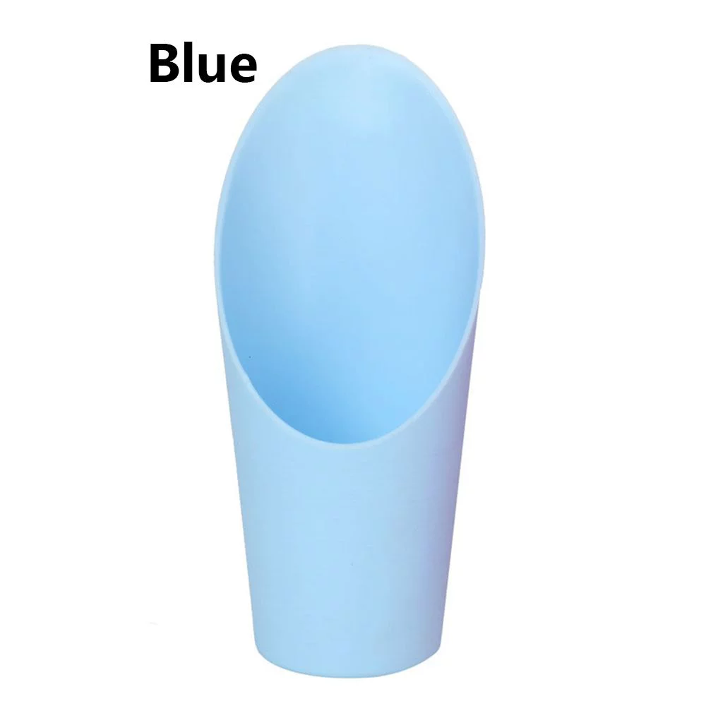 Gardening Potted Bonsai Fleshy Plant  Soil Shovel Spade Garden Tools Plastic Cup BLUE