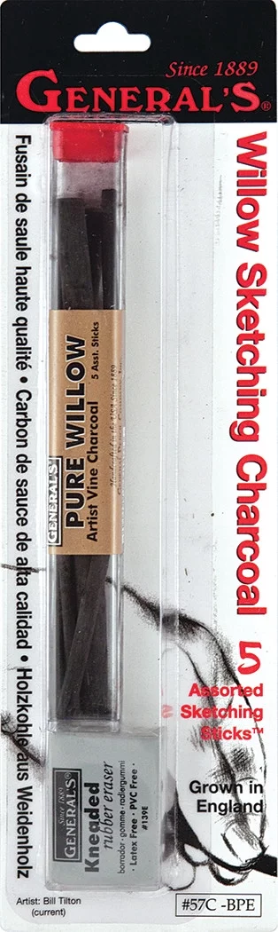 General Pencil Willow Sketching Charcoal Set