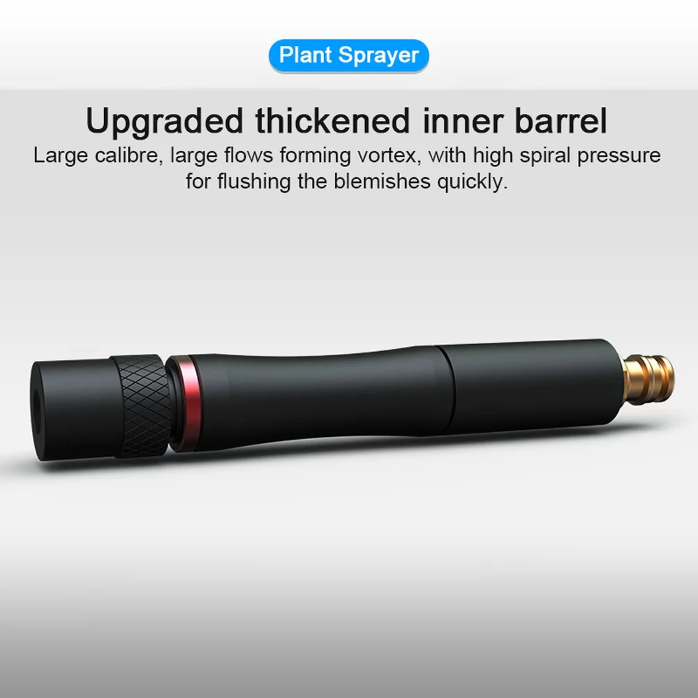 Aibecy Alloy High-pressure Agricultural Car Wash Tool Garden Irrigation Sprinkler Three Watering Modes Adjustable Plant Sprayer