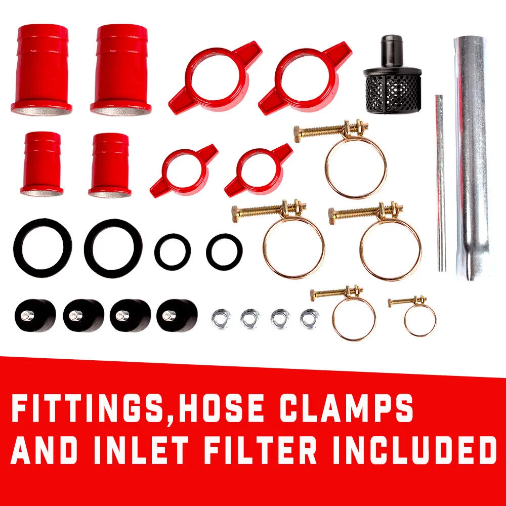 ETOSHA Gas Water Pump 6.5HP Transfer 1.5'' Irrigation Fire Fighting Hi-Flow