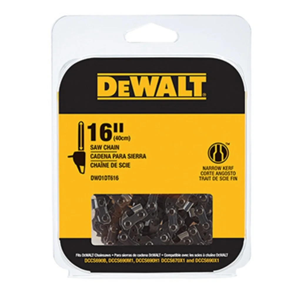 DeWalt DWO1DT616T Replacement Saw Chain, 16 Inch, Each