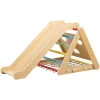 4-in-1 Climbing Toy for Toddlers with Sliding Ramp, Climbing Net & Board - Indoor Gym Playset Gift for Kids Boys Girls at Home or Daycare