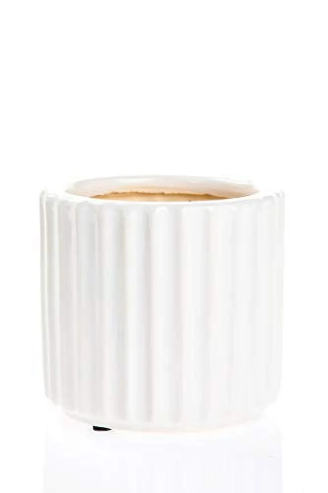 Paisley Ceramic Pot (3.5