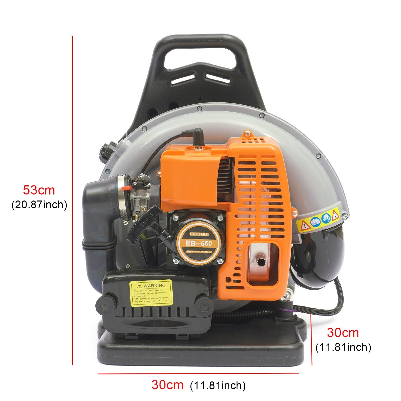 TOOL1SHOoo 65CC Blower Leaves Cleaning Blower Electric Blade Blower for Lawn Care