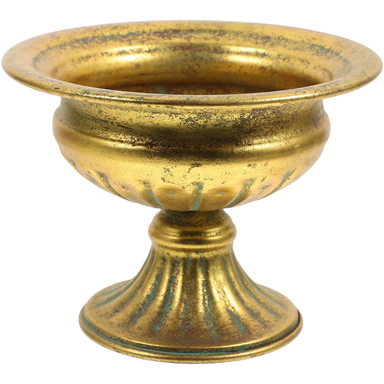 Jibingyi Metal Flower Pot Iron Plant Pot Planter Living Room Balcony Garden Metal Planter Pot