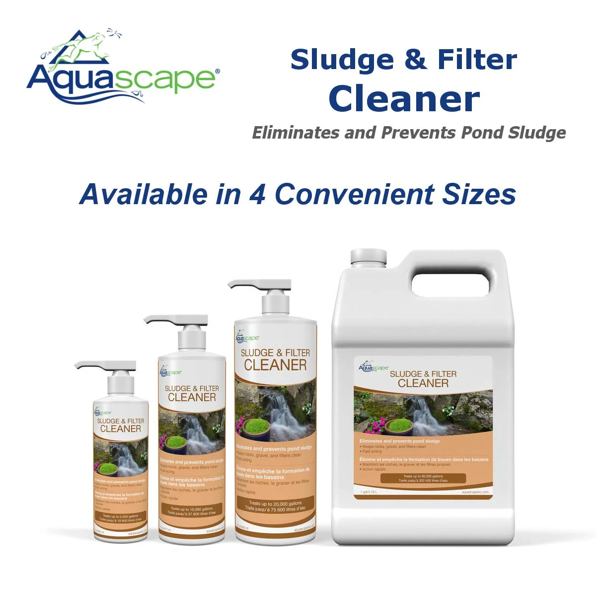 Aquascape 98890 500ml-16.9oz Sludge and Filter Cleaner-Liquid