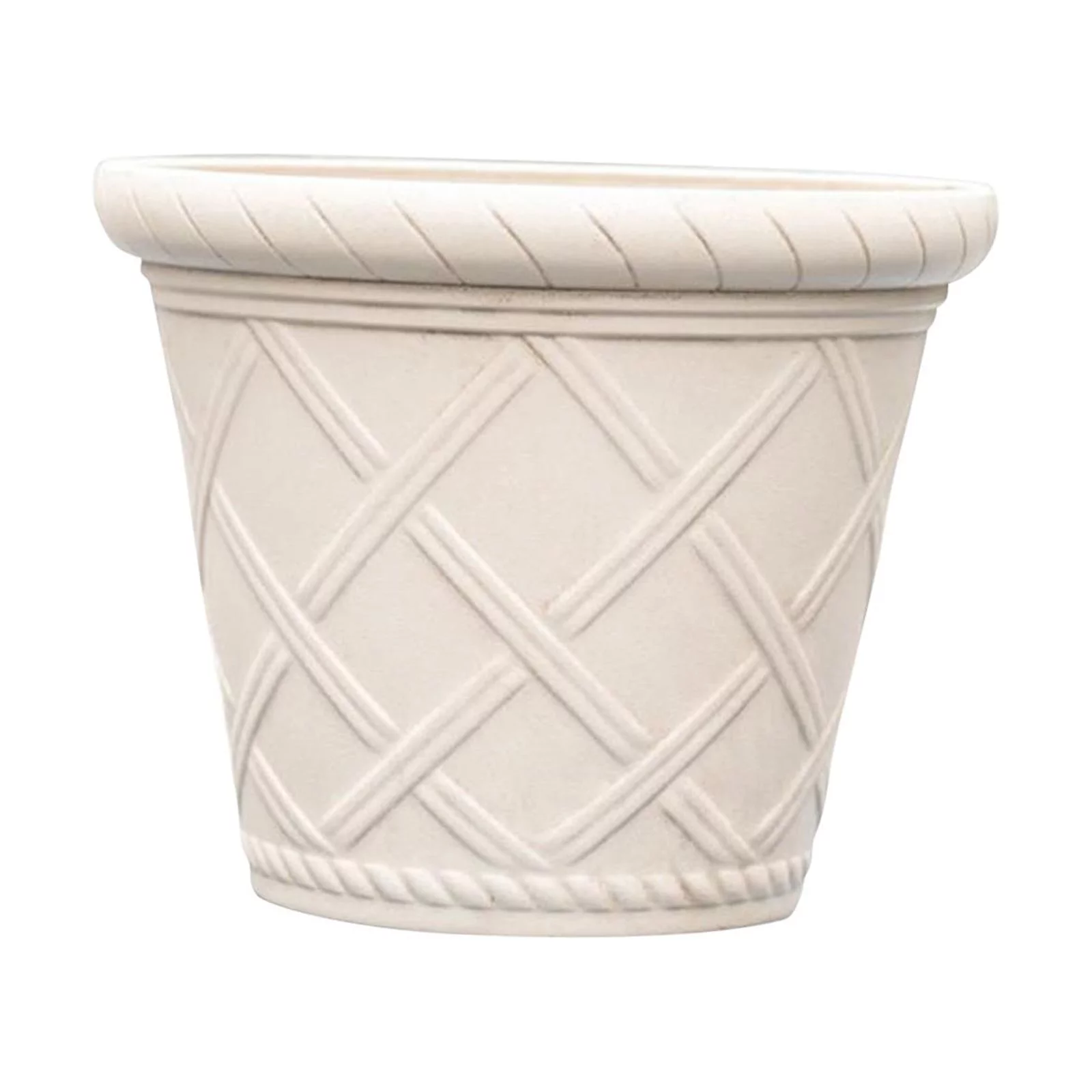 Resin Roman Pattern Flower Pot Garden Products for Outdoor Garden 9inch