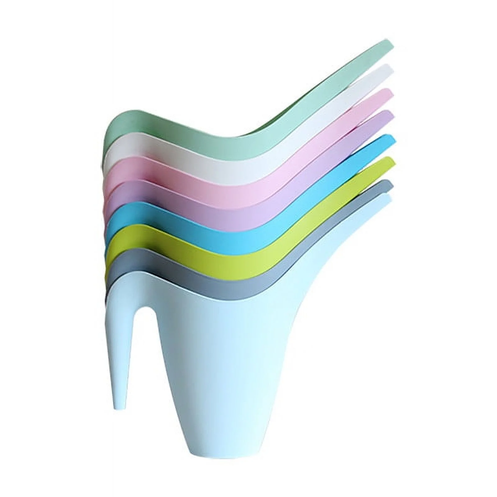 Household Gardening Sprinkled Pots, Vegetables, Green Flowers, Green Plant Thick Plastic Creative Long Mouth Pouring Flower Pot