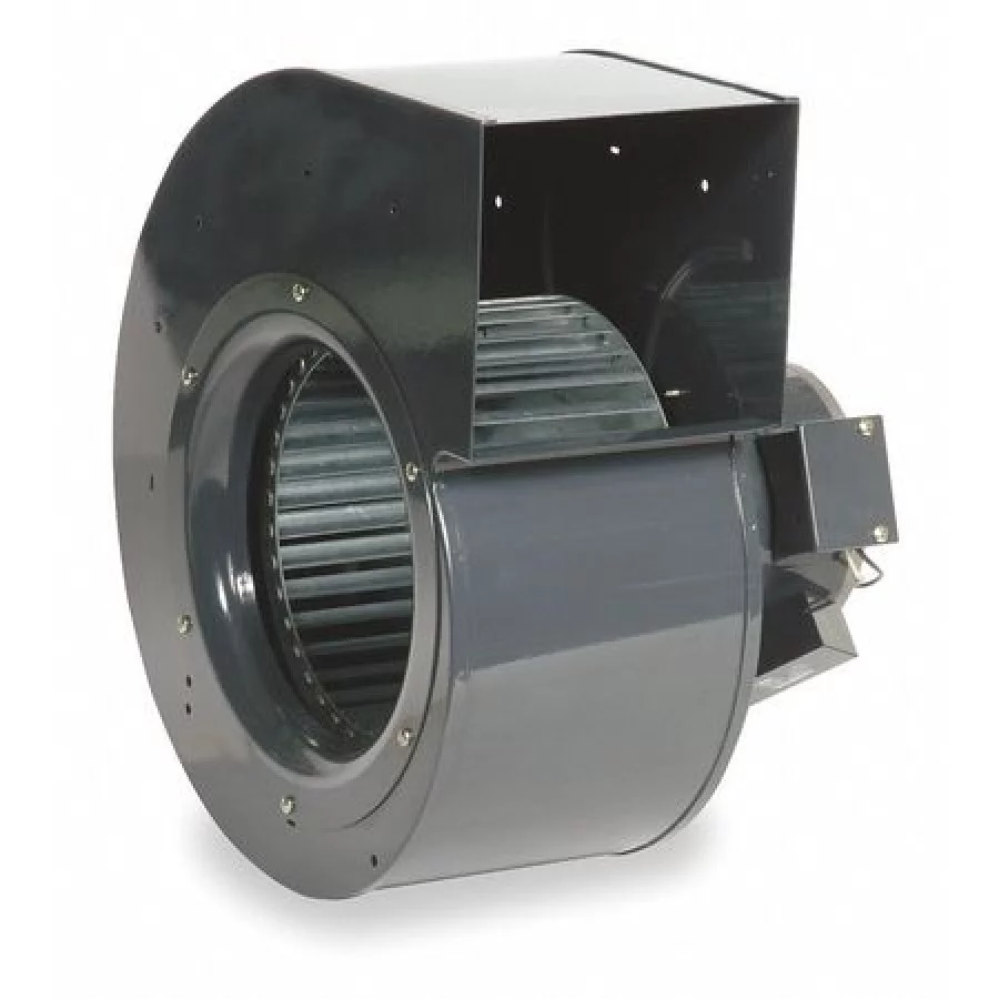 DAYTON 1TDT9 Rectangular OEM Blower, 1075 RPM, 1 Phase, Direct, Rolled Steel