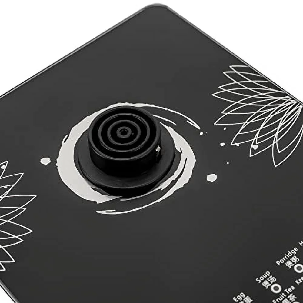 Electric Kettle 1.8L Electric Health Pot Kettle 110V health pot,tea maker, black flower tea, decoction pot, 800W Multifunction Food-Grade Stainless Steel ()