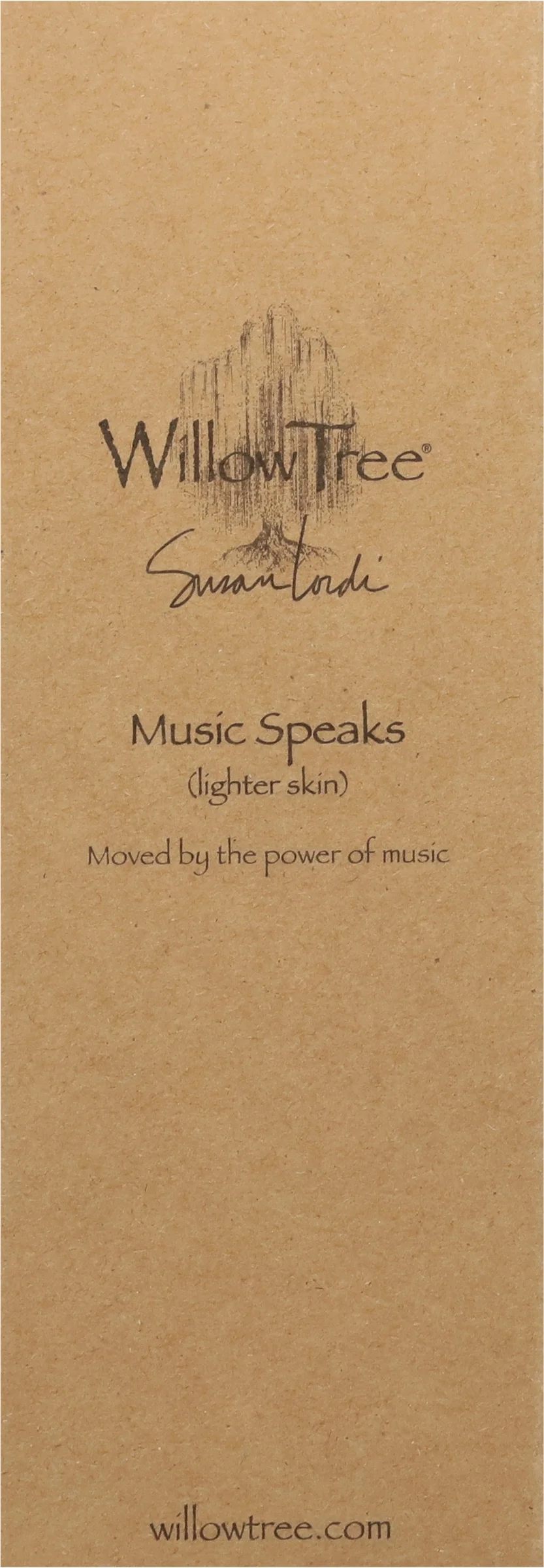 Willow Tree Music Speaks (Lighter Skin) Decor 1 ea