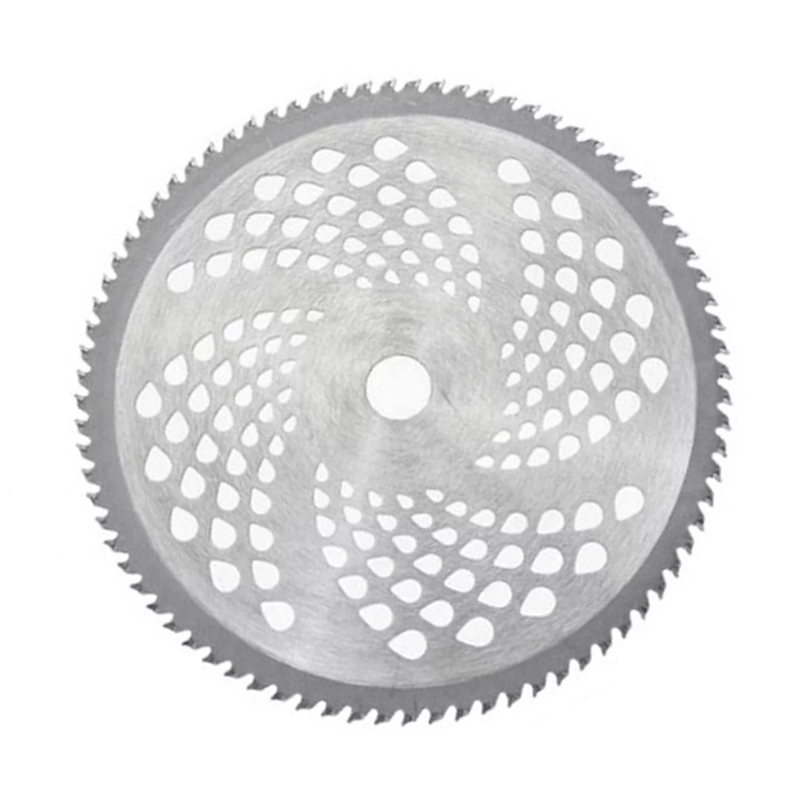 Alloy Brush Cutter Trimmer Blade Circular Brush Cutter Blade Eater Blade Gardening Tools Durable Grass Trimmer Blade Heads for Mowers 80T