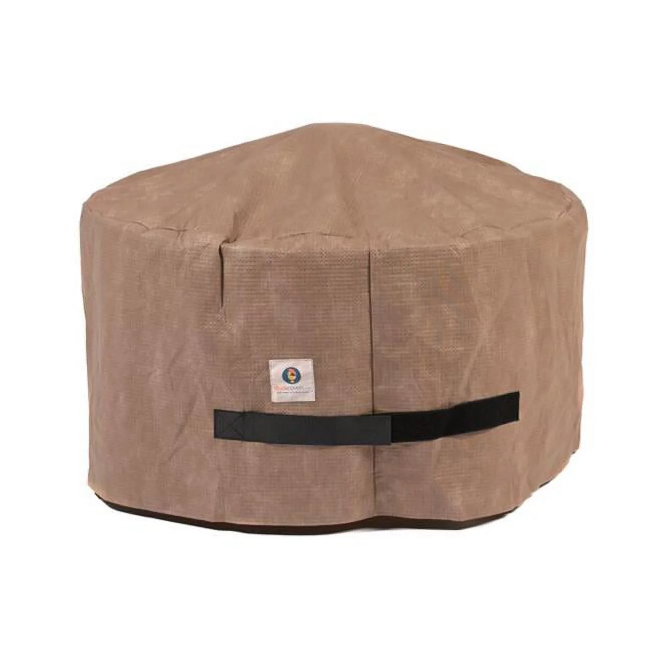 50 in.  Elite Round Fire Pit Cover - Cappuccino