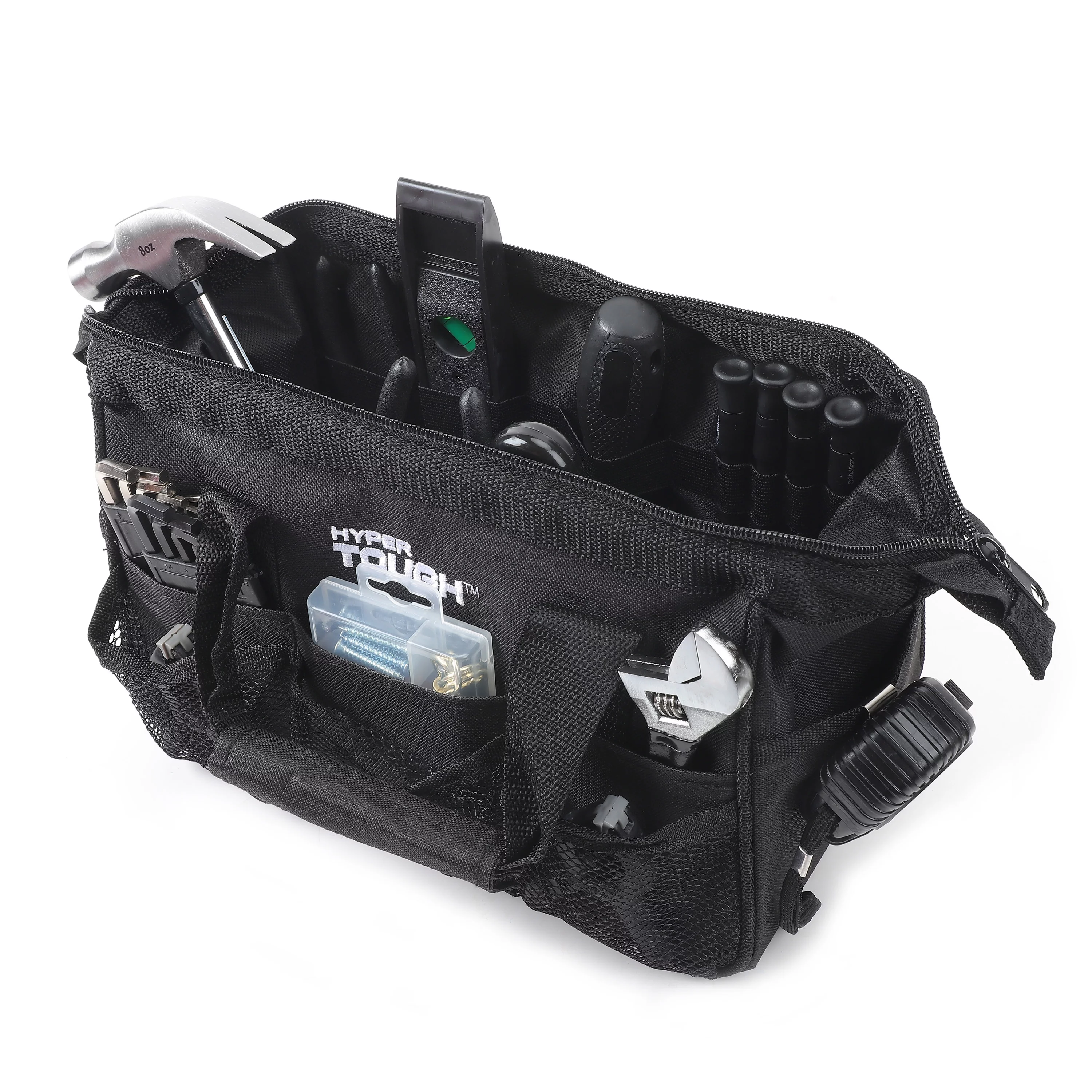 Hyper Tough 89-Piece Household Tool Set,Black