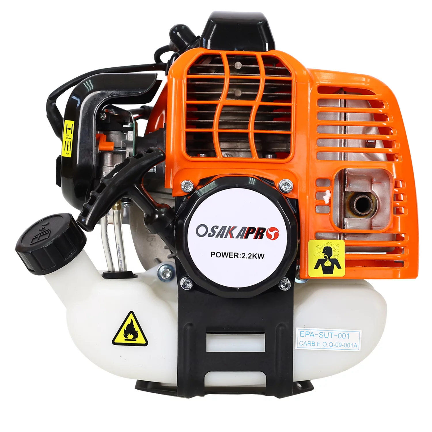 10 in 1 Multi-Functional Trimming Tool  52CC 2-Cycle Garden Tool System with Gas Pole Saw  Hedge Trimmer  Grass Trimmer  and Brush Cutter EPA Compliant