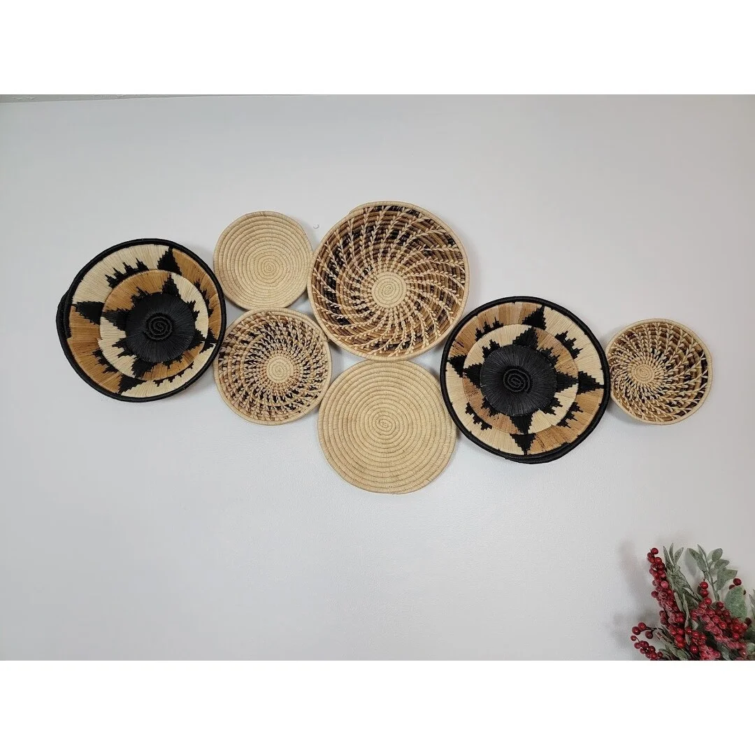 Set of 7 Wall Hanging Baskets 7.5