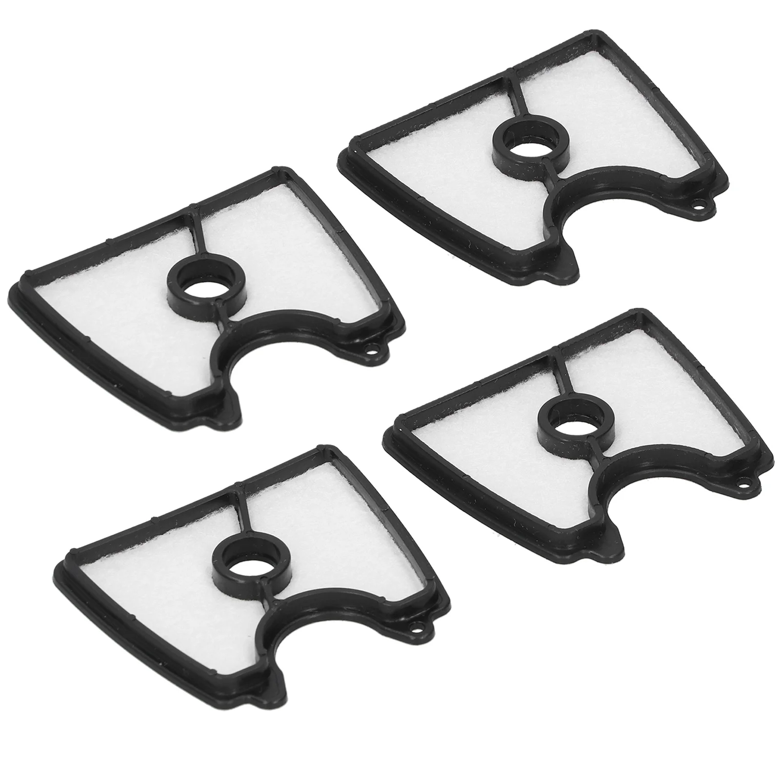 Accesorio industrial 4 piezas de repuesto de filtro de aire de plástico resistente al desgaste para Husqvarna 125B 125BVX 125BX