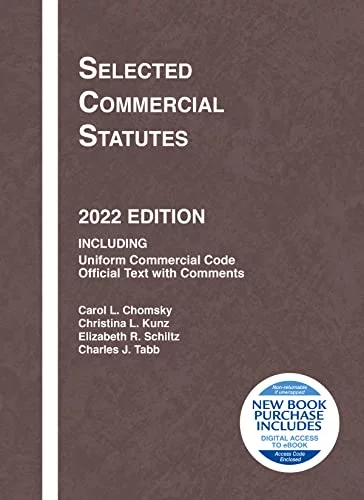 Selected Commercial Statutes, 2022 Edition (Selected Statutes) (Paperback, Used, 9781684676842, 1684676843)