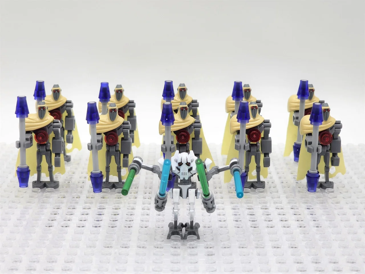 Star Wars General Grievous Mangaguards IG-100 Bodyguard Droids Custom Set 11pcs