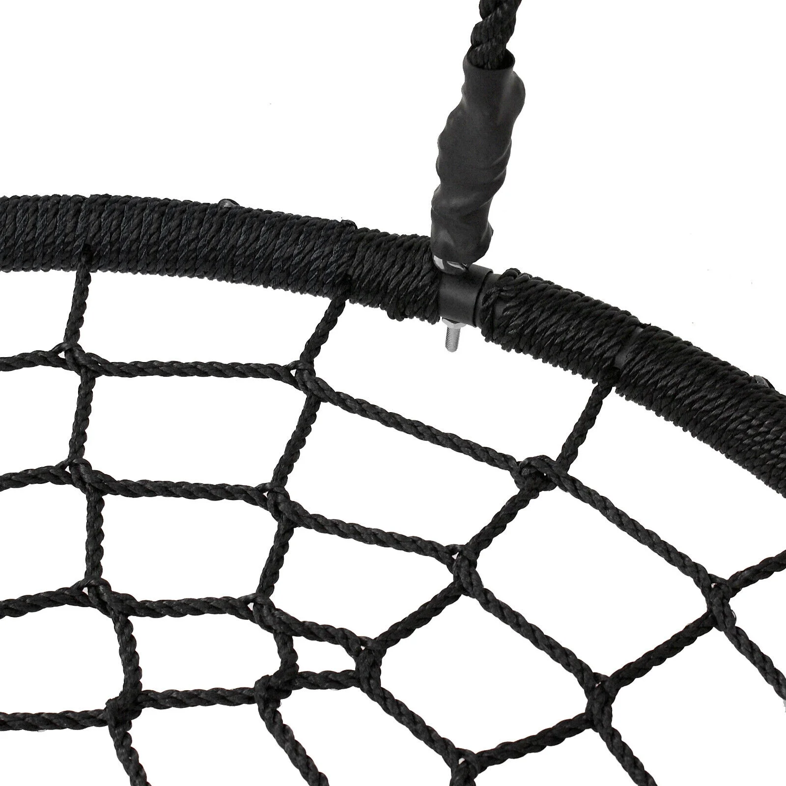 Spider Web Tree Saucer Swing Circular Flying Saucer with Ropes & Straps 40