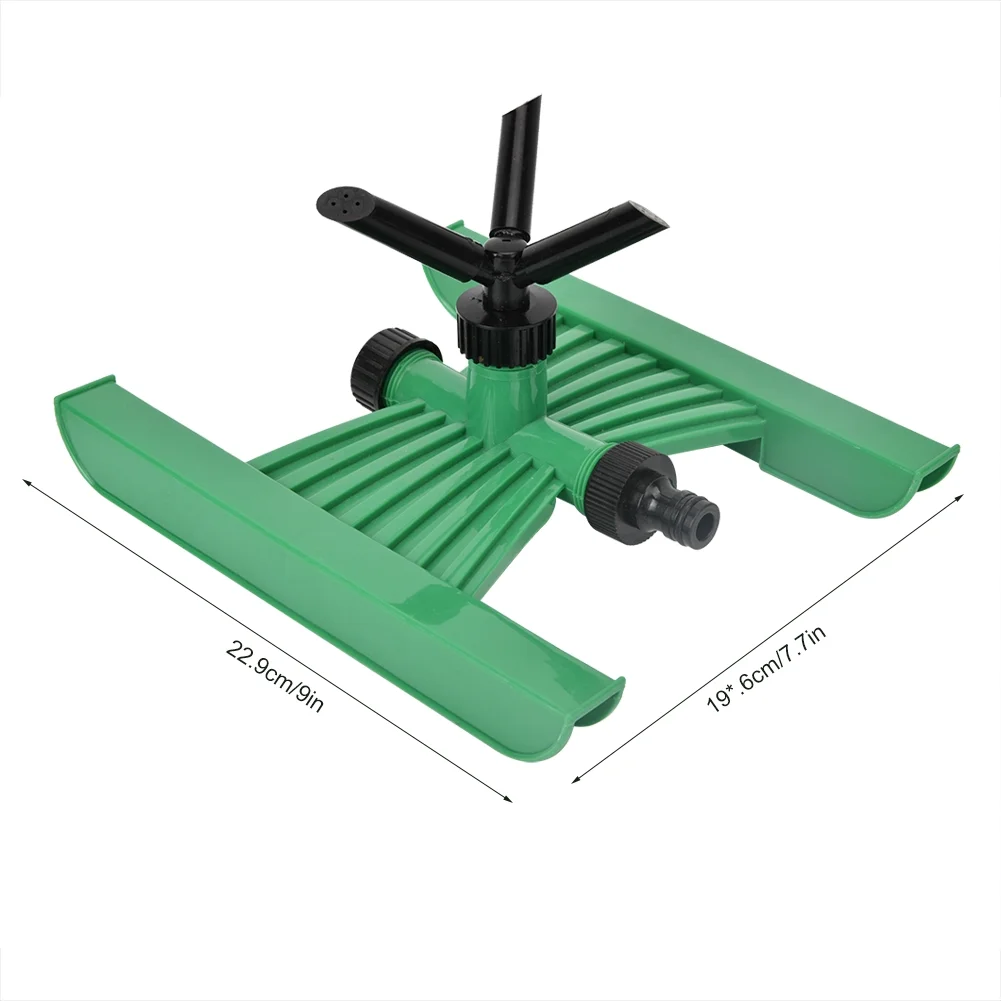 Verdant Touch Rotating Garden Sprinkler 360° Rotating Garden Sprinkler, Lawn Water Sprayer Irrigation Tool