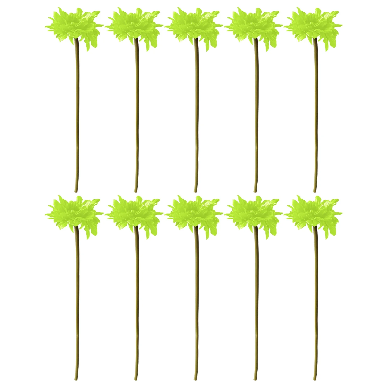Yeetfub Artificial Flowers for Outdoors 10 Bundles Artificial Outdoor Flowers Fake Flowers Green Shrubs Garden Porch for Wedding Home Faux Flowers Bulk Gift for Mothers Day