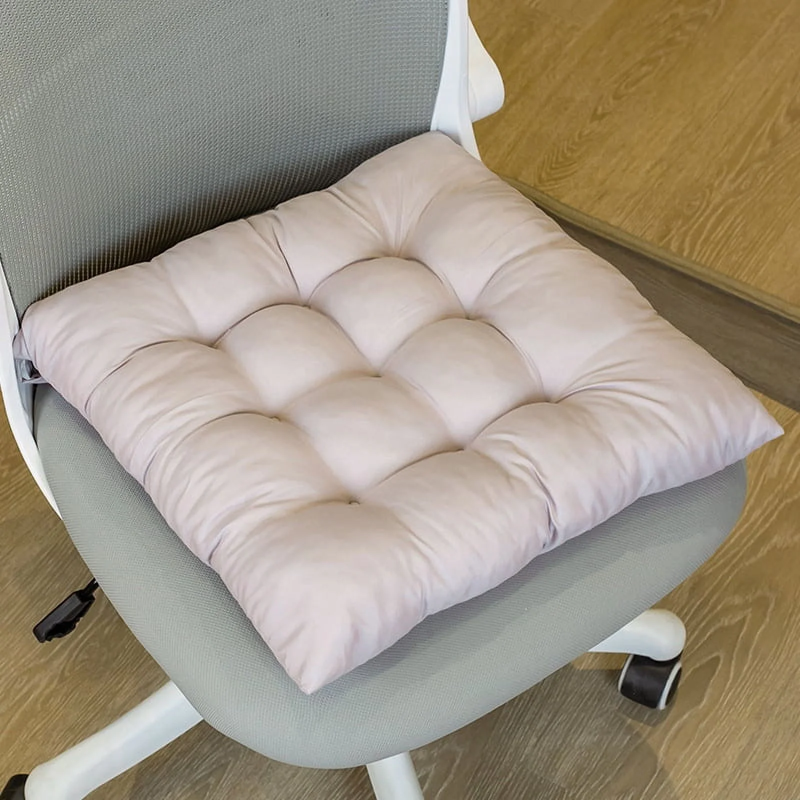 Namzi Seat Cushion Garden Patio Home Kitchen Office Thicken Comfy Seat Cushion, Light Grey 18