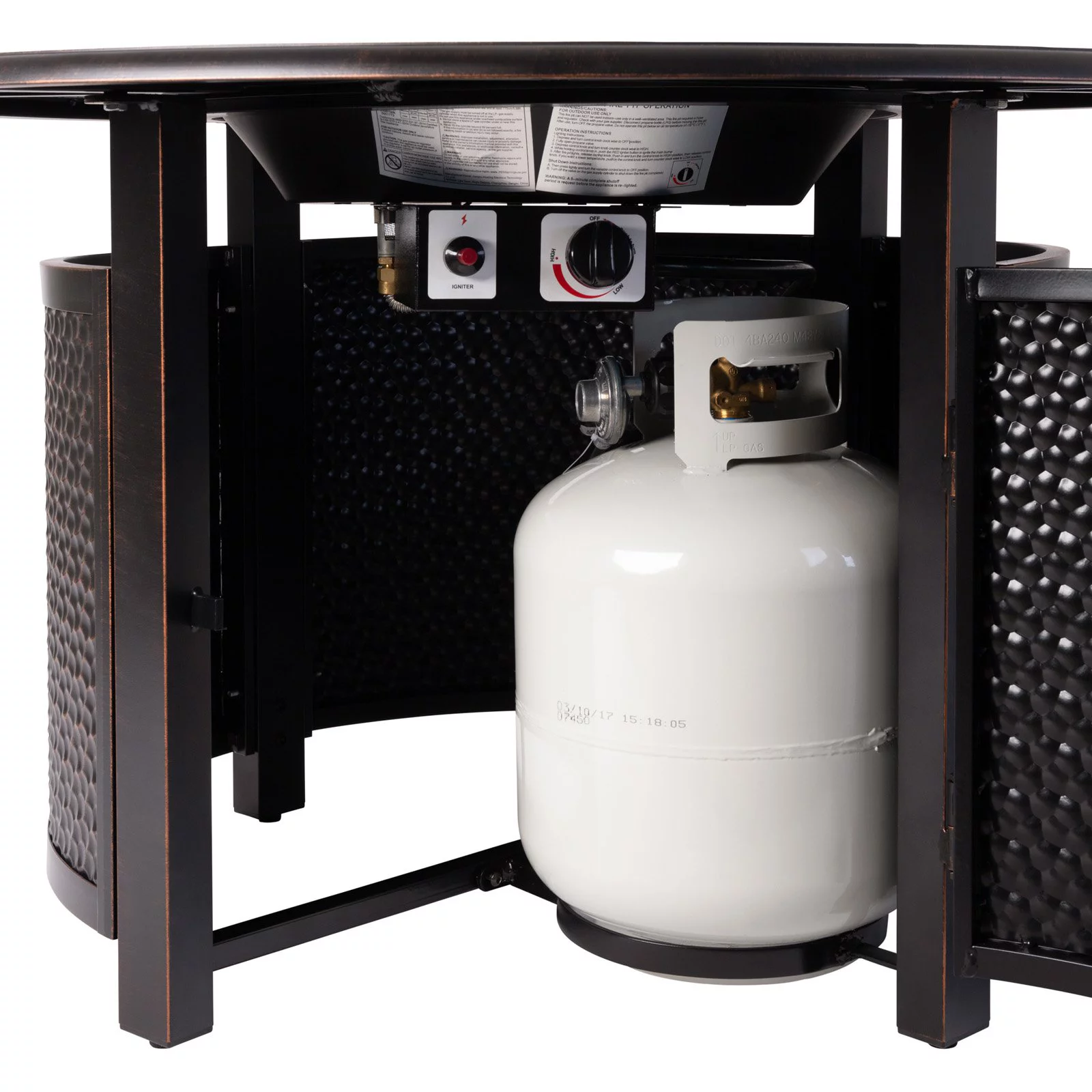 Fire Sense Weyland 42 in. Round Fire Pit