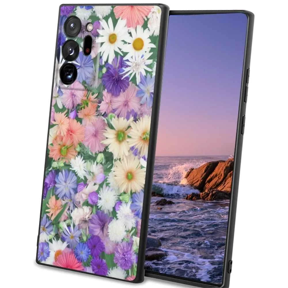 Flowers-119 Phone Case, Degined for Samsung Galaxy Note 20 Ultra 5G Case Men Women, Flexible Silicone Shockproof Case for Samsung Galaxy Note 20 Ultra 5G