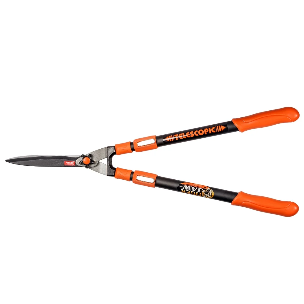 Tiger Jaw H1 Hedge Shears With Extra-Long Telescopic One Touch Handles