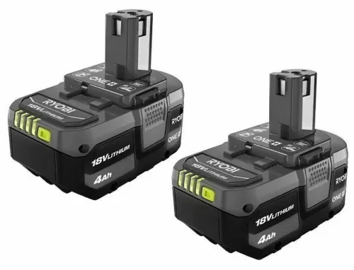 2 PACK GENUINE RYOBI Battery PBP005 LITHIUM-Ion 18V ONE+ 4.0Ah Battery OEM NEW