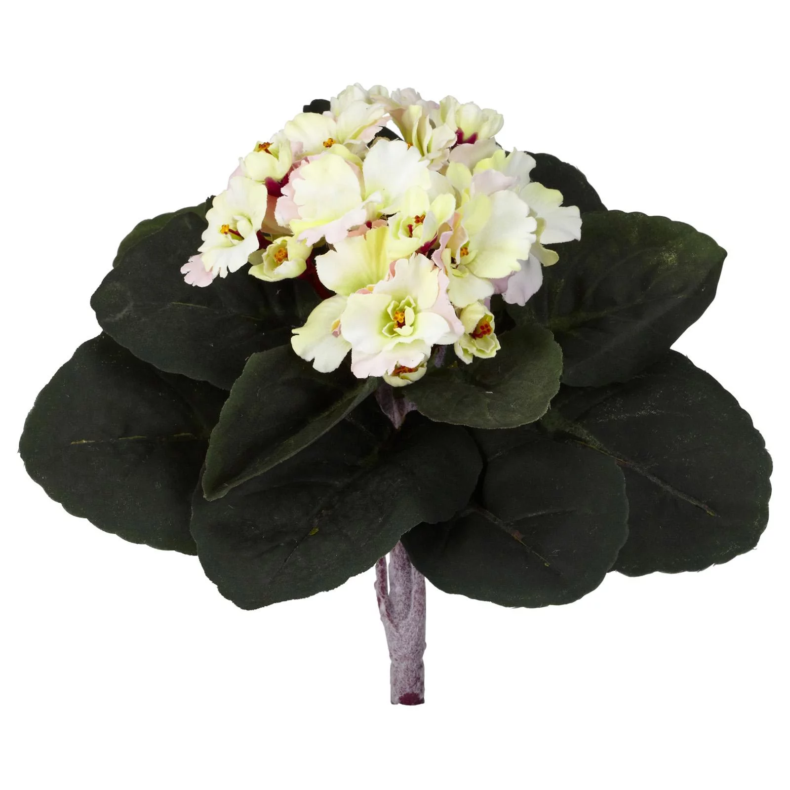 Nearly Natural Artificial African Violet Plant - Set of 6