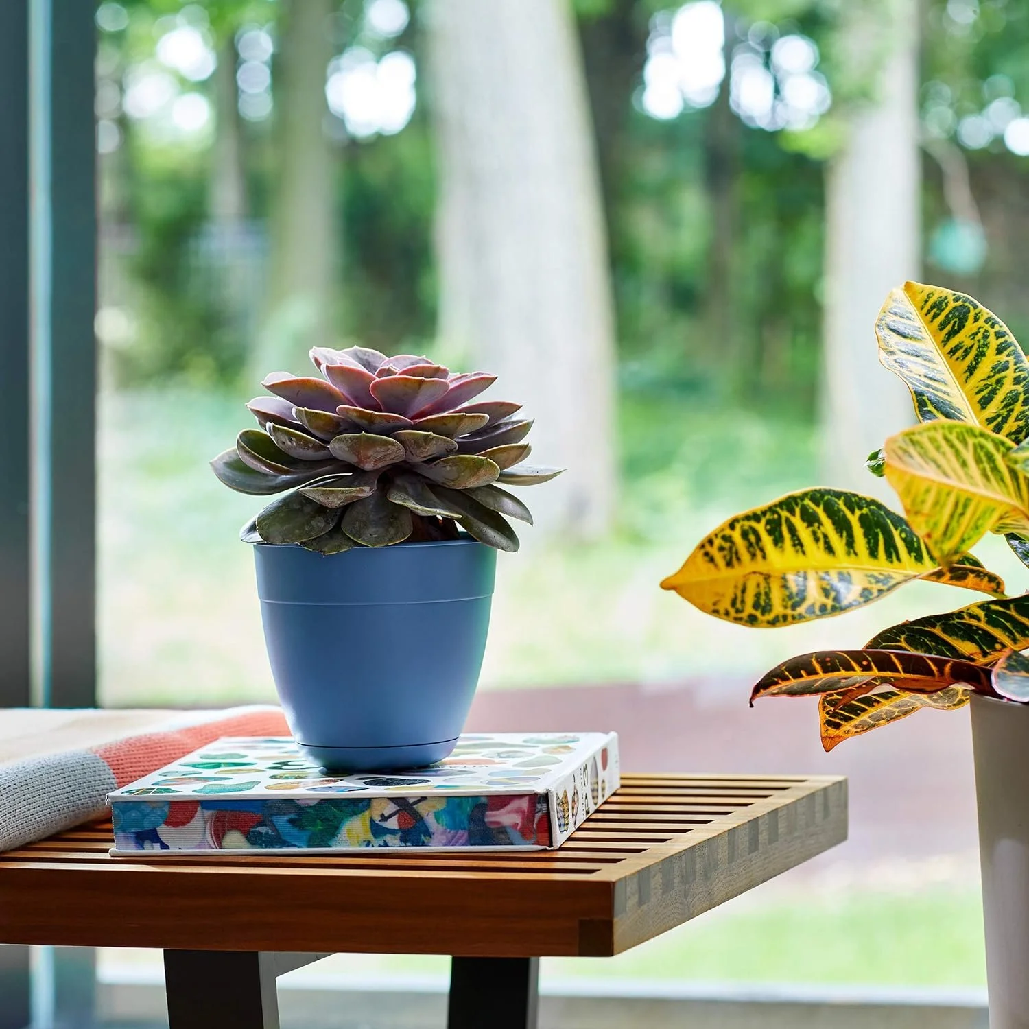 Bloem Dayton Recycled Plastic Planter 8