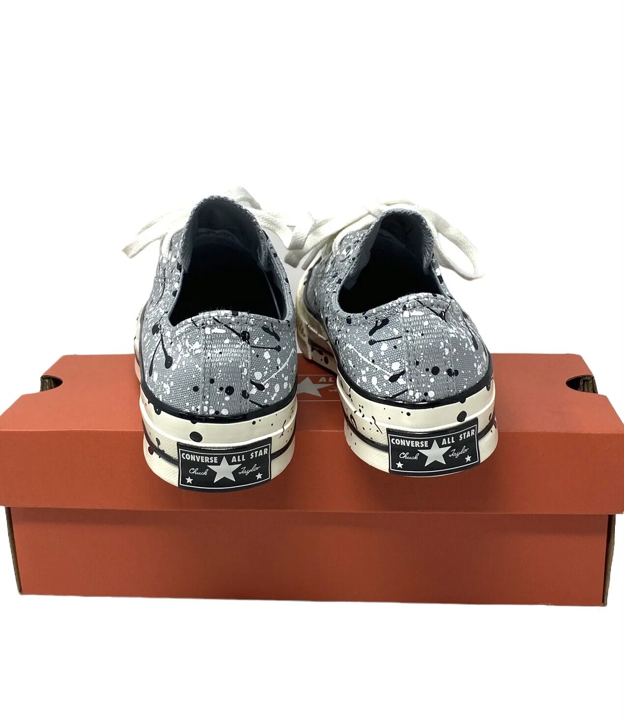 Converse Chuck 70 Sneakers Low Top Ash Stone Black Shoes Canvas A01172C