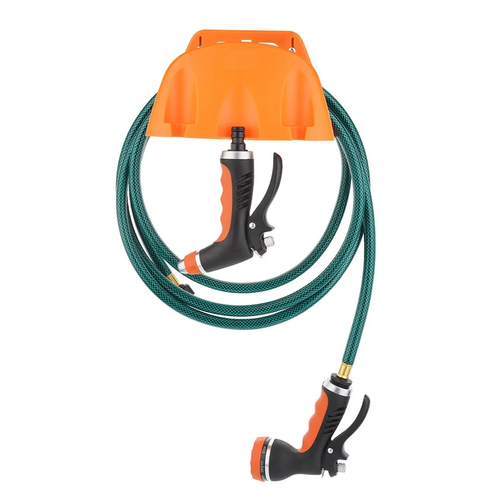 Hose Holder Wall Mounted Metal Hose Rack Hose Rack Heavy Duty Water Hose Holder