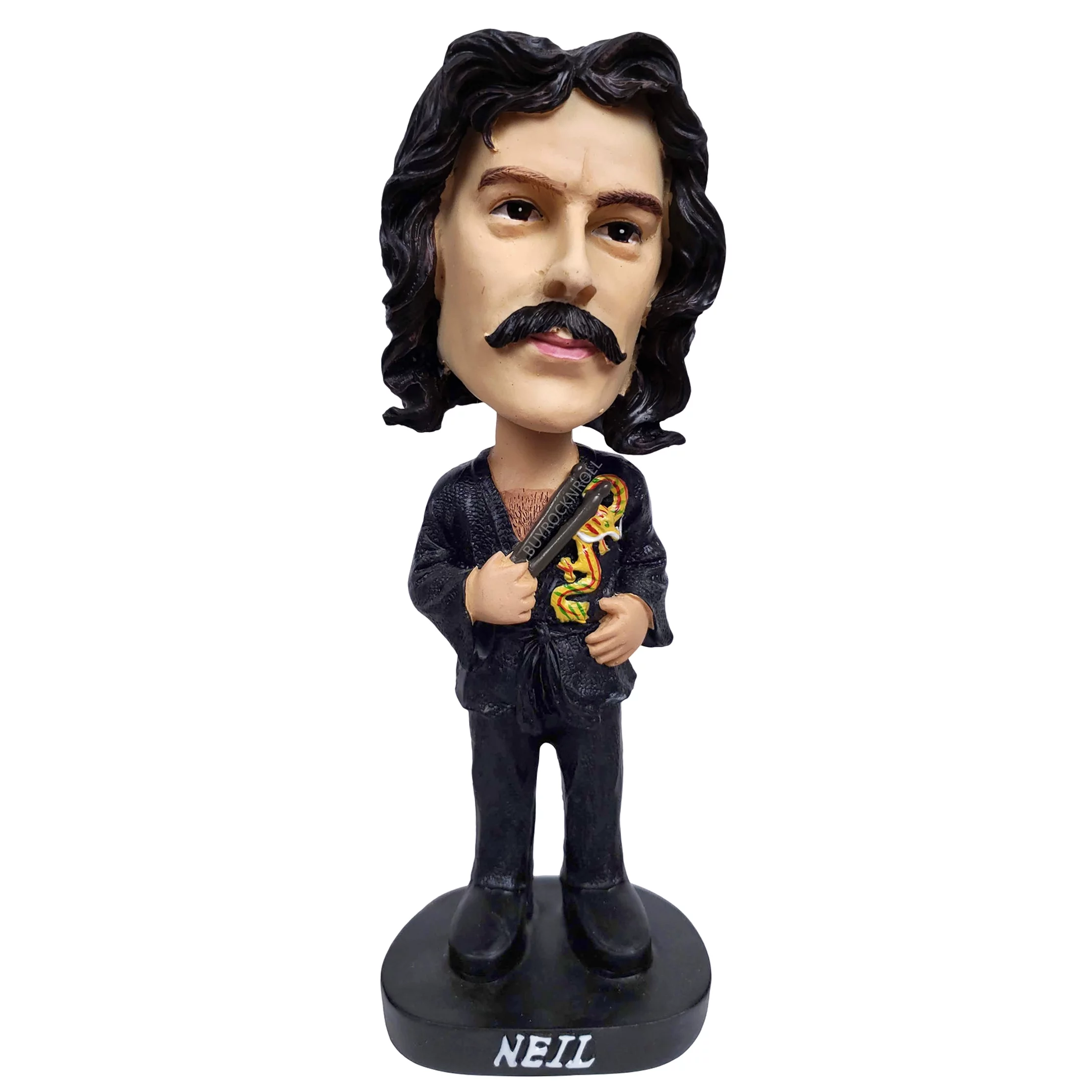 RUSH 2014 Collectible Anthem Geddy Alex Neil Kimonos Bobblehead-Nonperfect Box