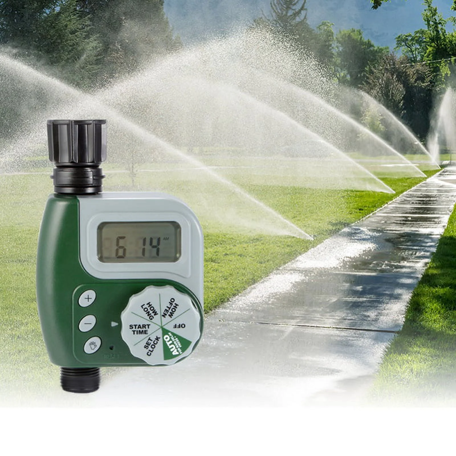 Automatic Digital Garden Water Timer Watering Irrigation System Controller Auto Timer Outdoor Intelligent Watering Device