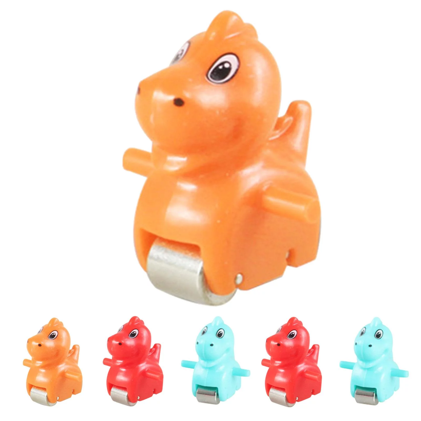 Electric Tracks Game Parts Climb Stairs Toy Accs for Indoor Outdoor Toddlers 6pcs dinosaur