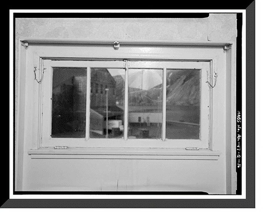 Historic Framed Print, Kodiak Naval Operating Base, Gymnasium, U.S. Coast Guard Station, Kodiak, Kodiak Island Borough, AK - 16, 17-7/8