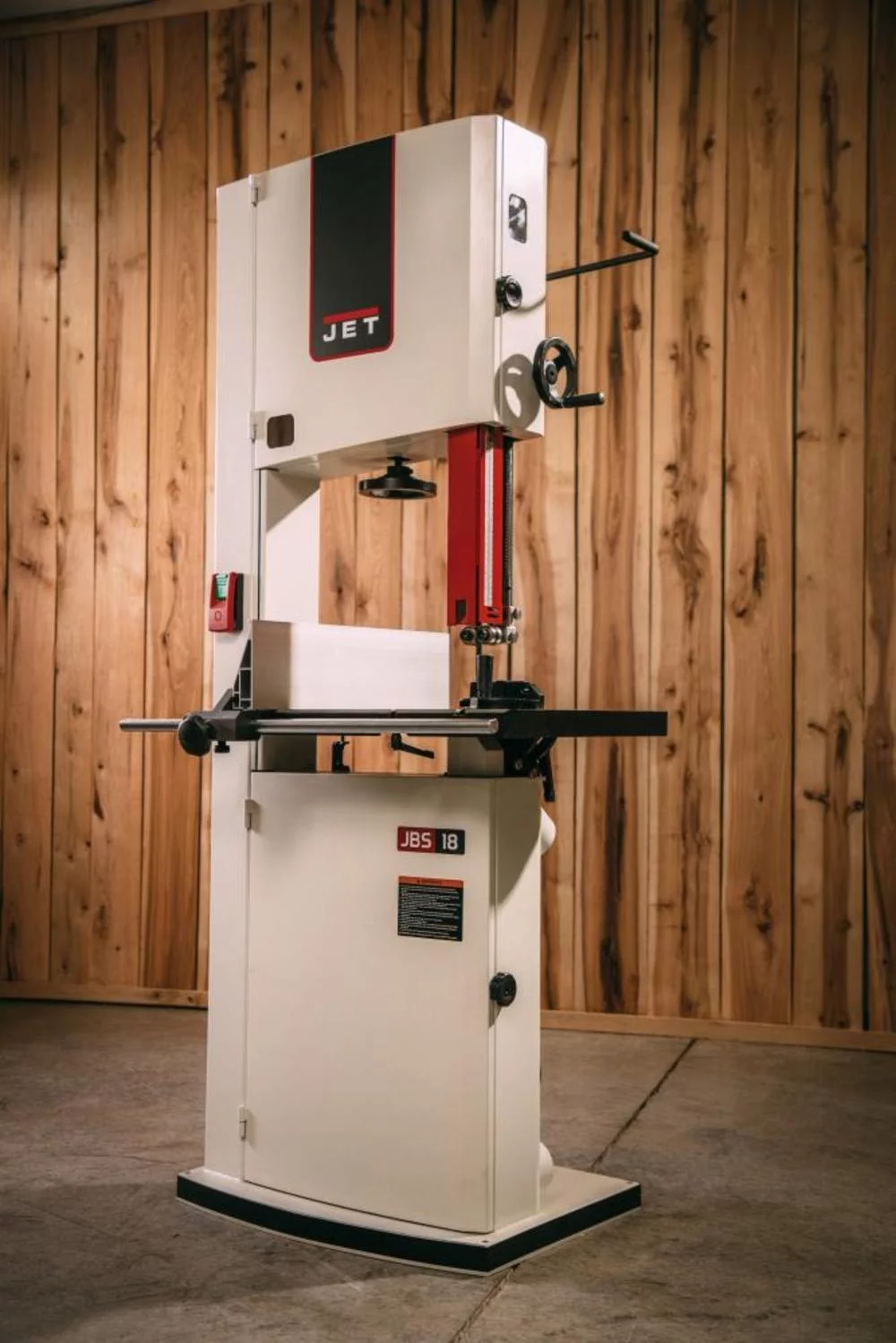 JET JT9-714700 115/230V 1.75 HP 1-Phase 18 in. Vertical Steel Frame Band Saw