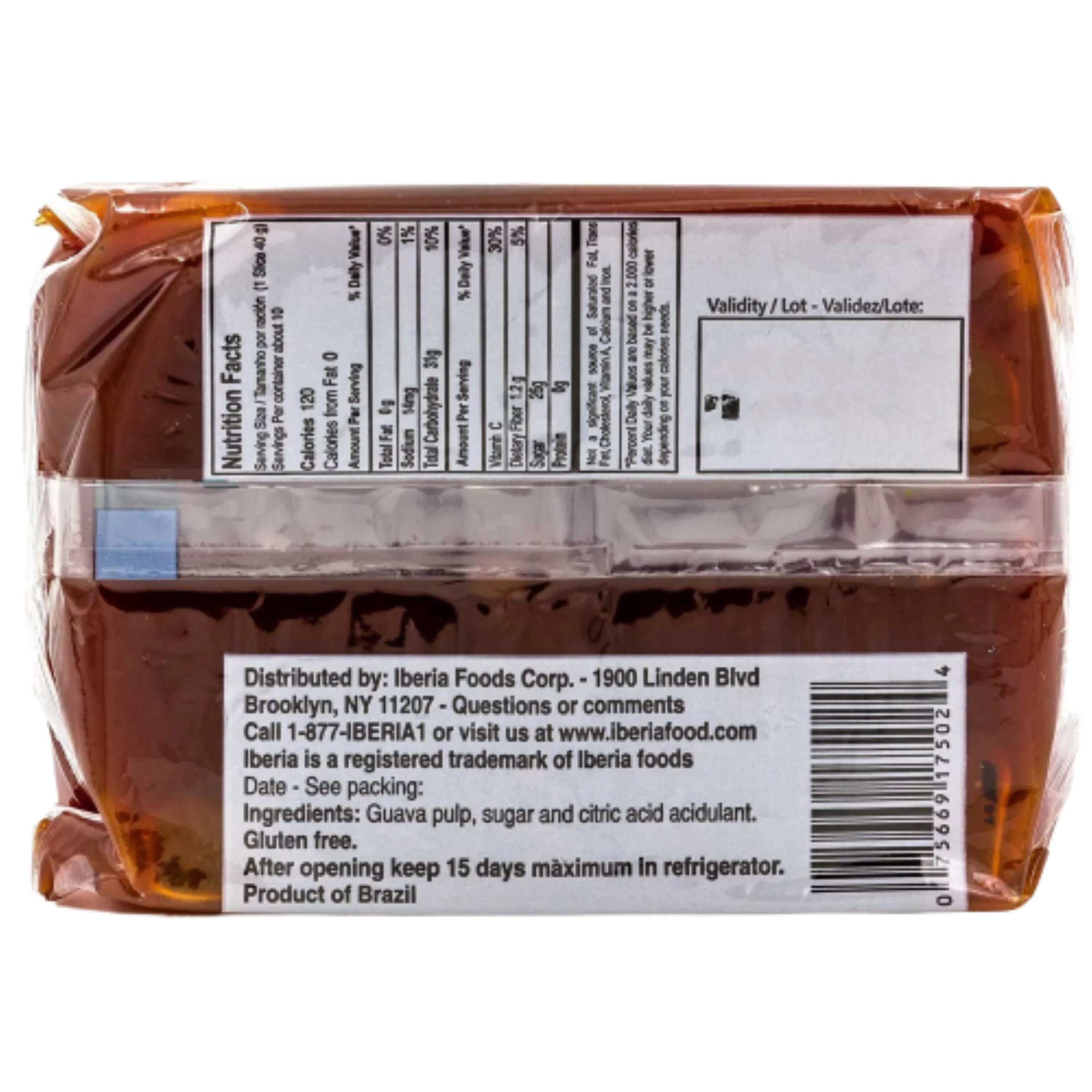 Iberia Guava Paste, 14 oz. Bricks, 3 Count