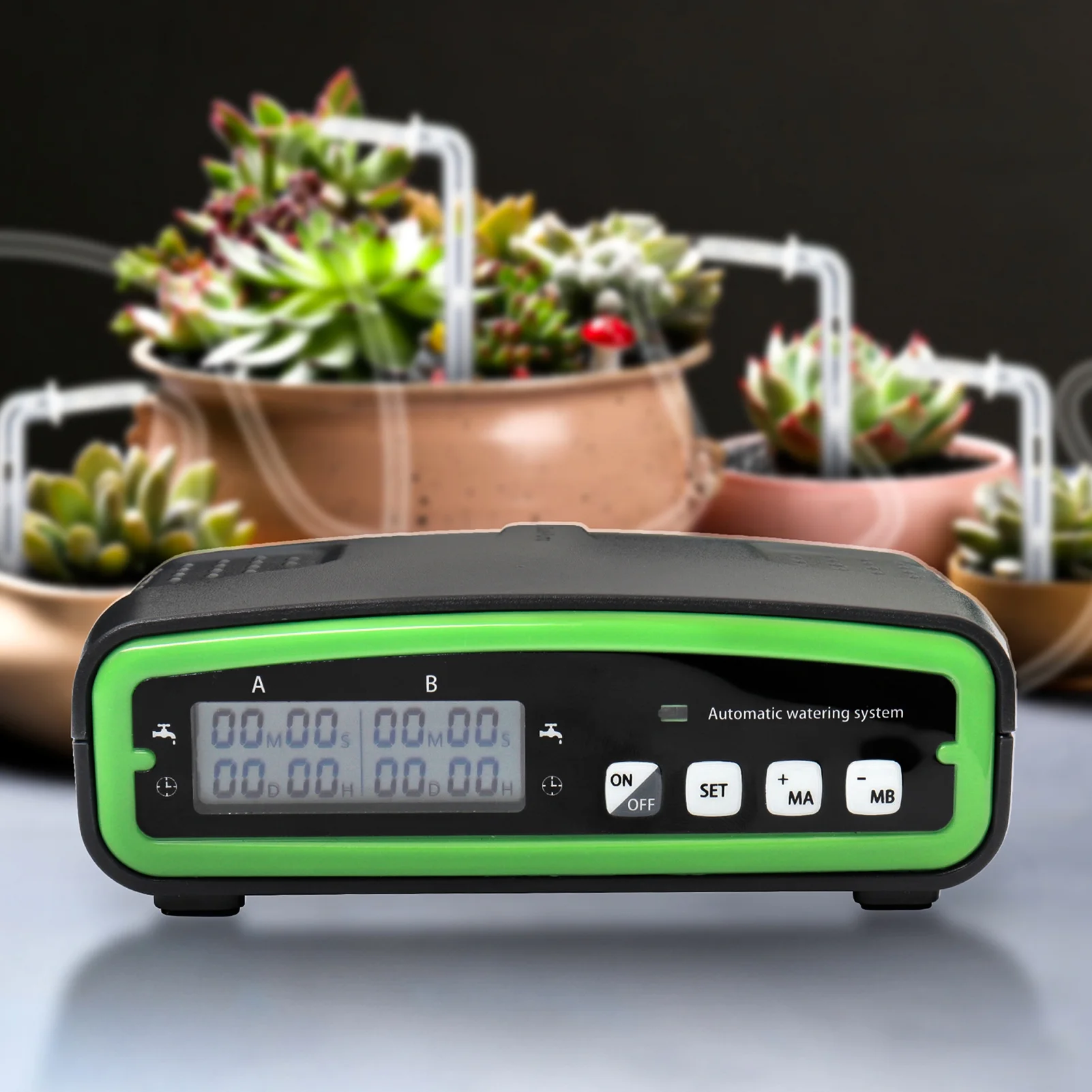 Irrigation System,Kit With 30-day Water Lcd Screen Potted Kit With Lcd Screen 49.2ft 30-day Water Lcd Indoor 20 Potted Kit Pump 20 Potted With 30-day Water Screen 49.2ft Tube Mewmewcat Qisuo